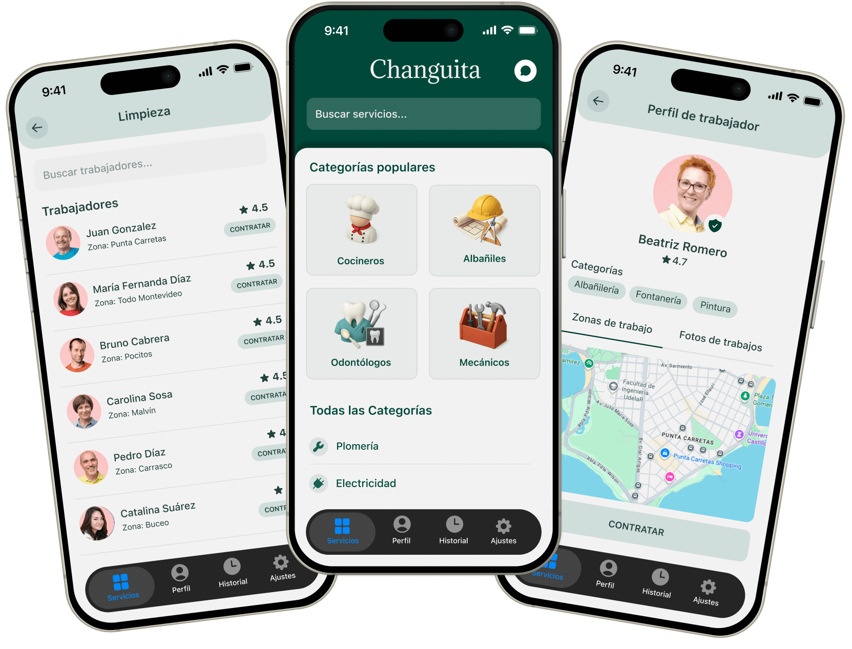 Changuita App Screenshot